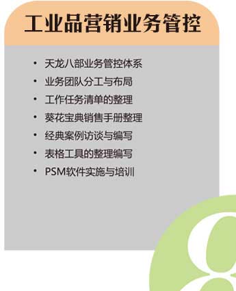 工業(yè)品營(yíng)銷(xiāo)業(yè)務(wù)管控 工業(yè)品營(yíng)銷(xiāo)業(yè)務(wù)管控